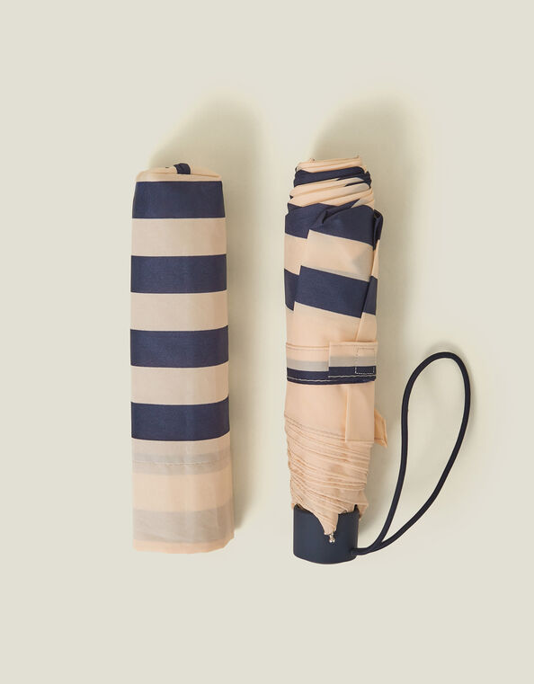 Nautical Stripe Umbrella, , large