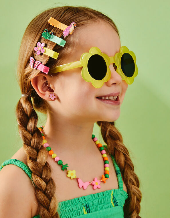 Girls Flower Sunglasses, , large