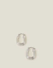 Square Hoop Earrings, , large