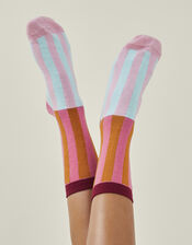 Circus Stripe Socks, , large