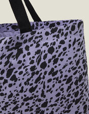 Dalmatian Print Shopper Bag, , large