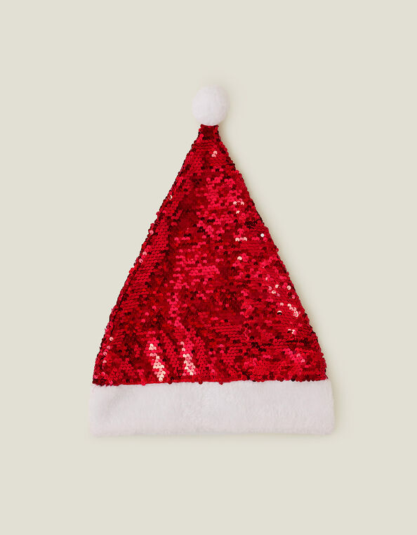 Sequin Santa Hat, , large