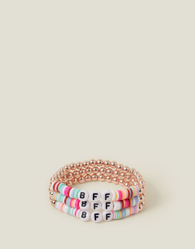 3-Pack Girls 'BFF' Beaded Bracelets , , large