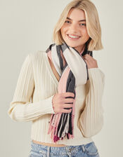 Check Blanket Scarf, Multi (PASTEL MULTI), large