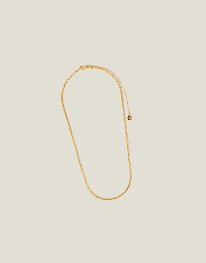 14ct Gold-Plated Collar Chain, , large