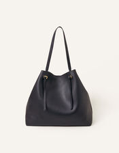 Large Shoulder Bag, Black (BLACK), large