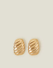 Chunky Croissant Stud Earrings, , large