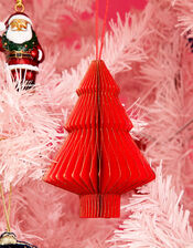 Paper Tree Decoration, Red (RED), large