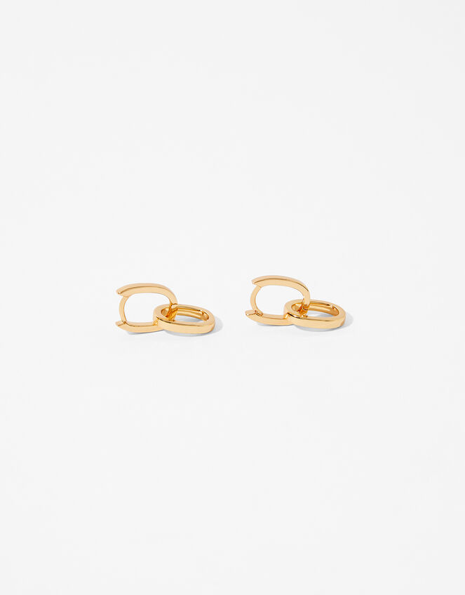 Gold-Plated Link Drop Earrings | Z for Accessorize | Accessorize UK