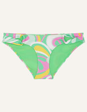 Swirl Print Bikini Briefs, Multi (BRIGHTS-MULTI), large