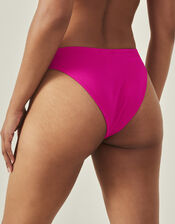 Ribbed Bikini Bottoms, Pink (PINK), large