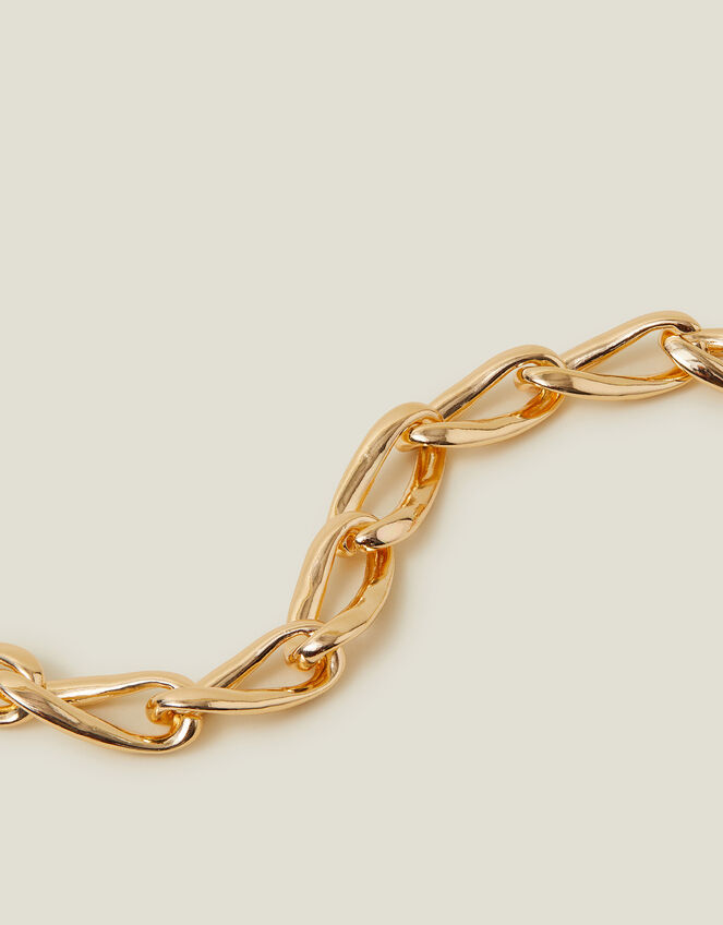 Twisted Link Chain Necklace, , large