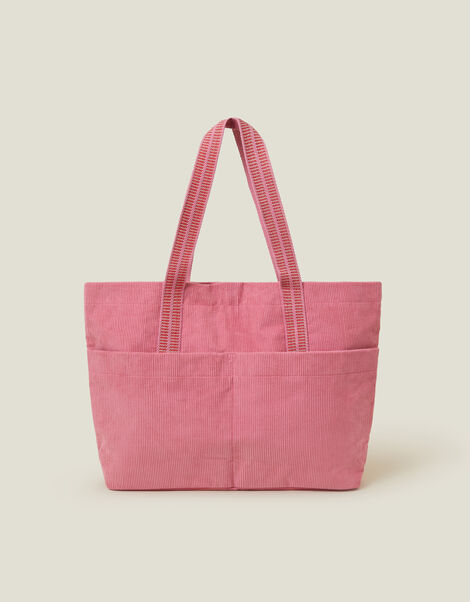 Large Cord Shopper Bag, Pink (PINK), large
