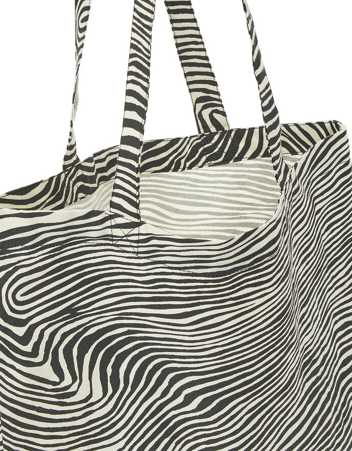 Zebra Shopper Bag | Tote & Shopper bags | Accessorize UK