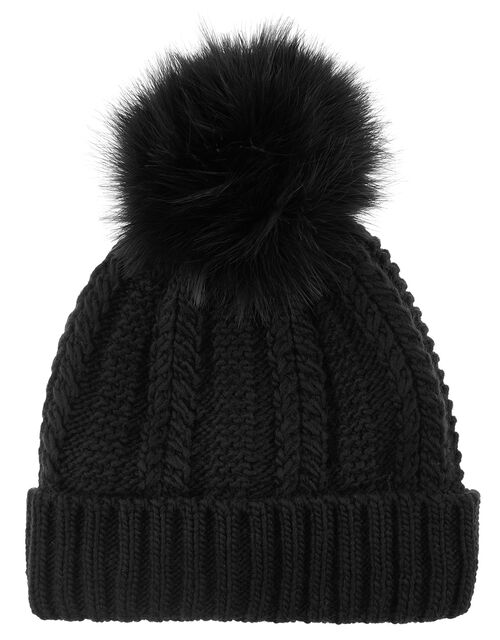 Chunky Knit PomPom Beanie Hats Accessorize UK