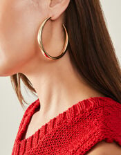 Large Hoop Earrings, , large