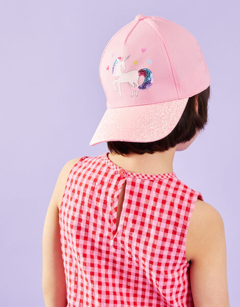 Unicorn Baseball Cap, Pink (PINK), large