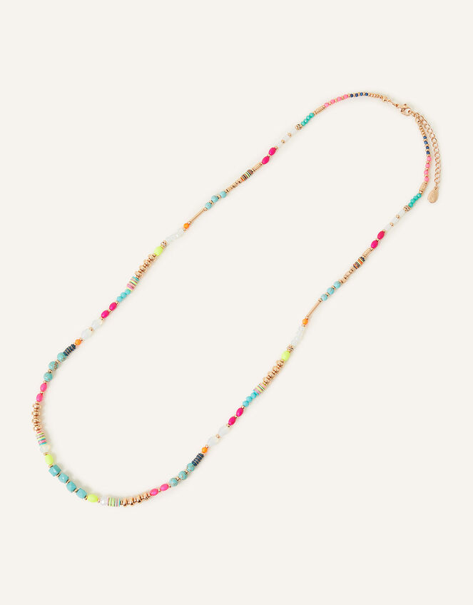 Bright Long Beaded Necklace | Necklaces | Accessorize UK