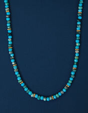 14ct Gold-Plated Beaded Necklace, , large