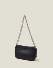 Twist-Lock Chain Shoulder Bag, , large