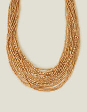 Layered Bead Necklace, , large