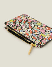 Floral Print Card Holder, , large