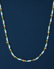 14ct Gold-Plated Sparkle Bead Necklace, , large