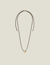 14ct Gold-Plated Molten Cord Necklace, , large