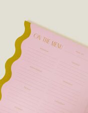 Designworks Ink On The Menu Meal Planner, Pink (PINK), large