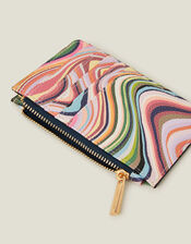 Swirl Print Card Holder, , large