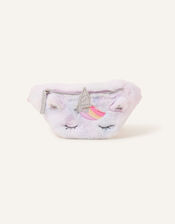 Fluffy Unicorn Belt Bag, , large