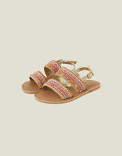 Embellished Sandals, Multi (BRIGHTS MULTI), large