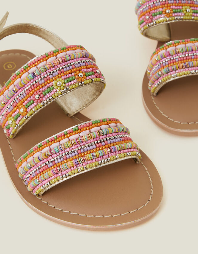 Embellished Sandals, Multi (BRIGHTS MULTI), large