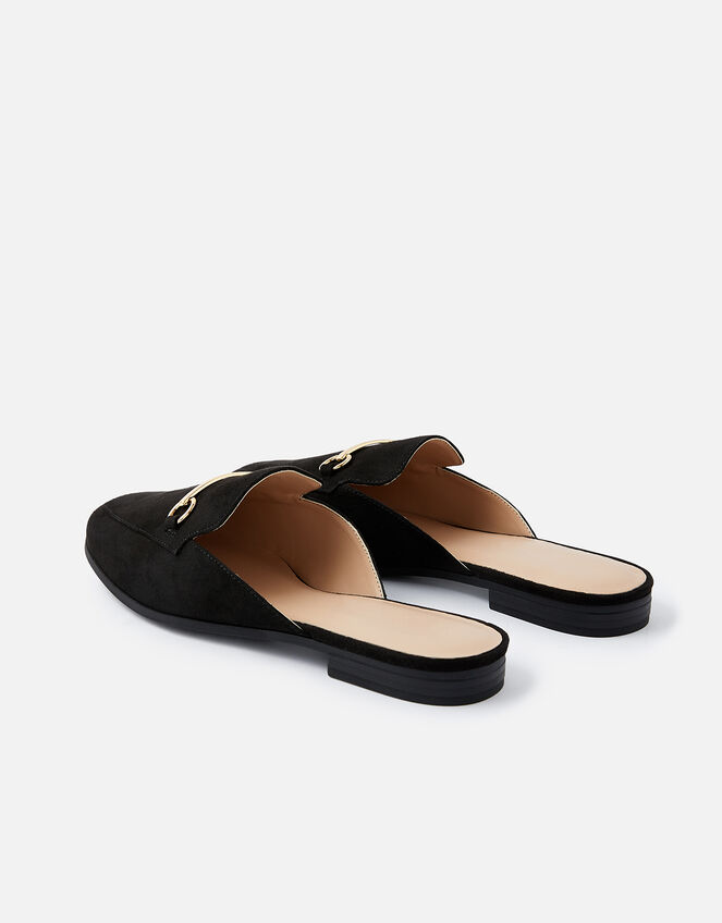 Backless Loafers Black | Flat shoes | Accessorize UK