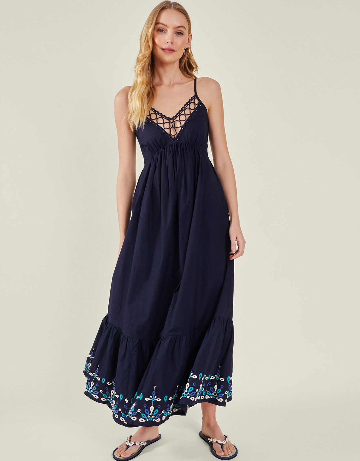 Blue Beach Dress