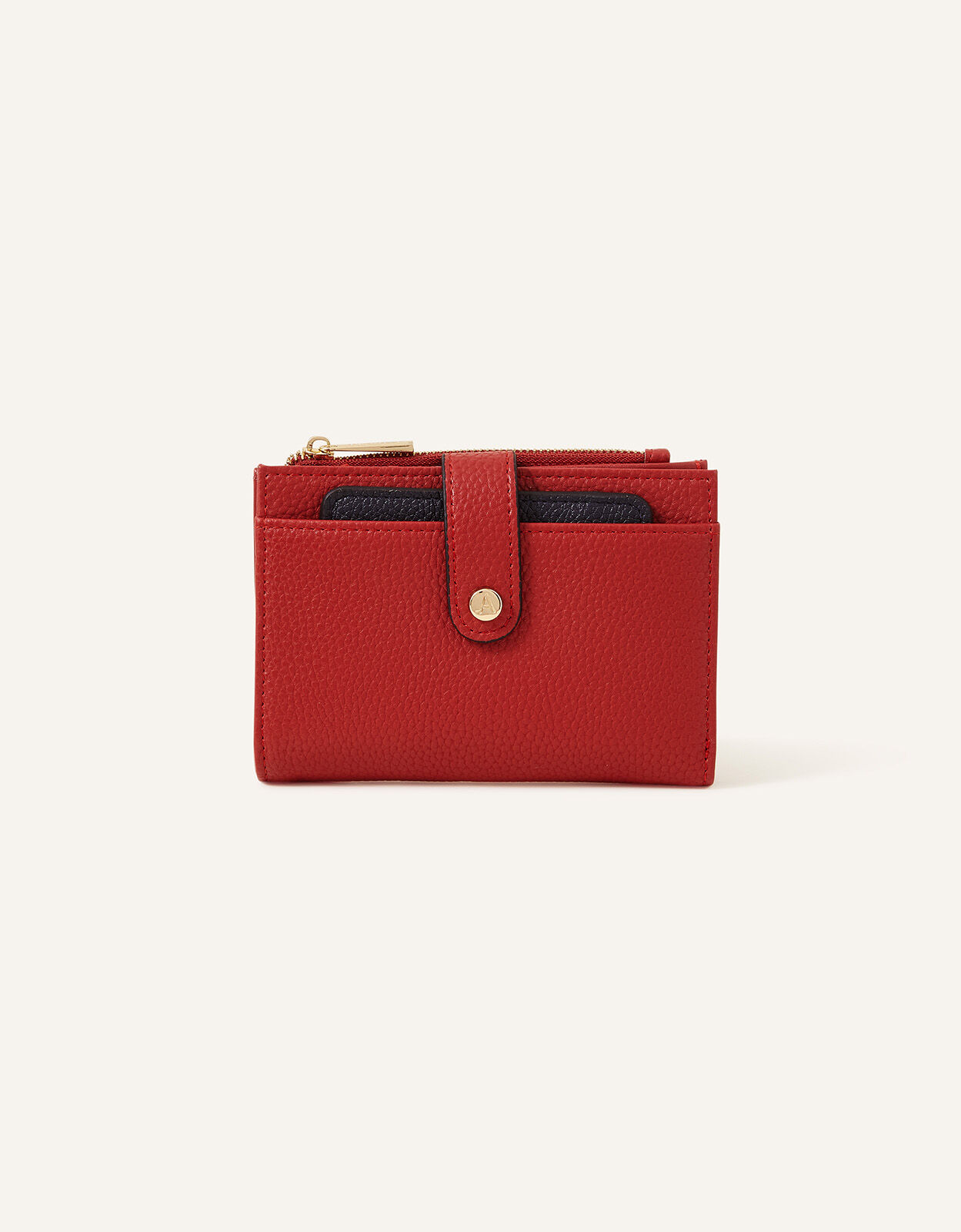 Buy Sassora Genuine Leather Medium Size Red Rfid Protected Wallet - 13 Card  Slots (M) Online