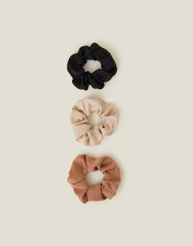 Satin Scrunchie Set of Three, , large