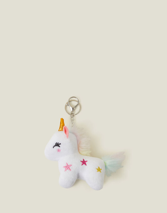 Girls Unicorn Bag Charm, , large