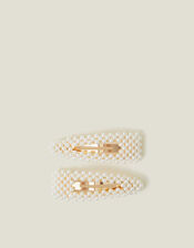 2-Pack Pearl Hair Clips, , large