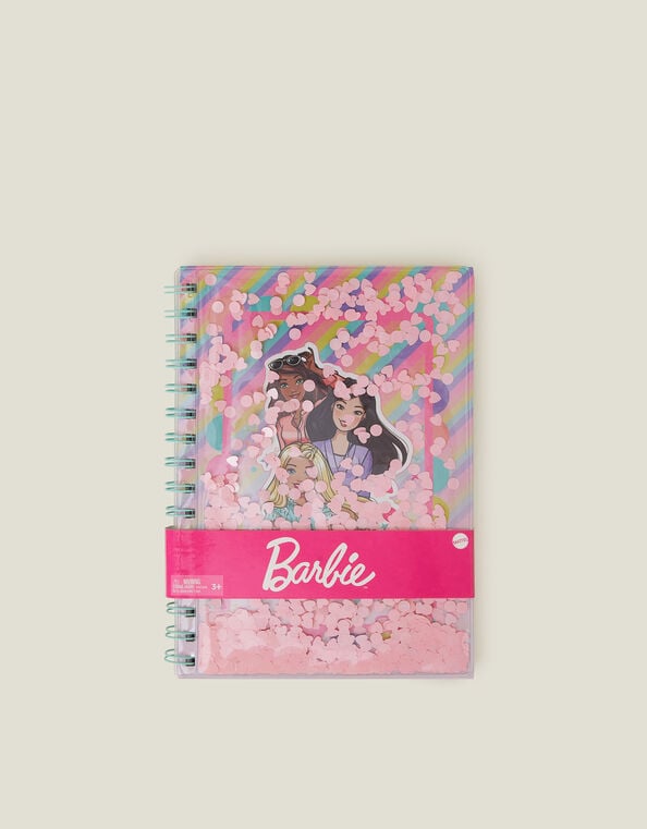 Girls Barbie™ Confetti Cover Notebook, , large