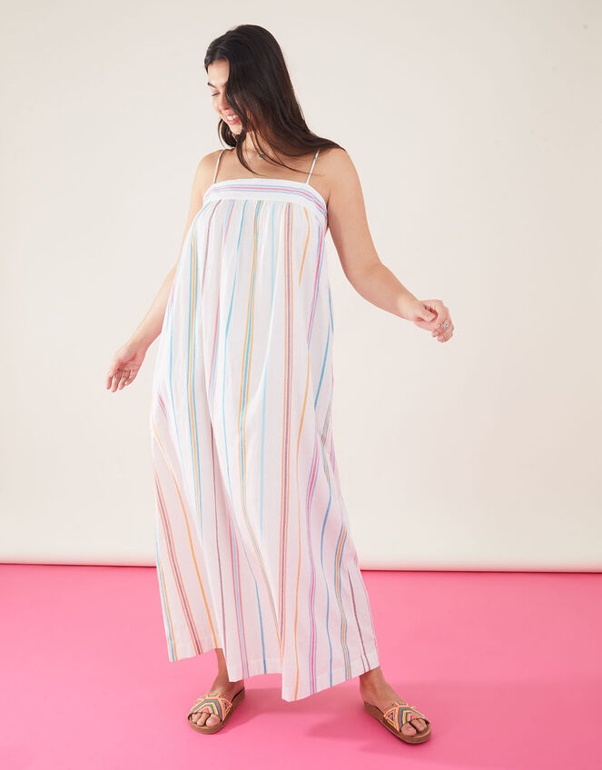 Tie-Back Maxi Slip Dress