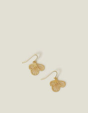 Filigree Leaf Drop Earrings, , large