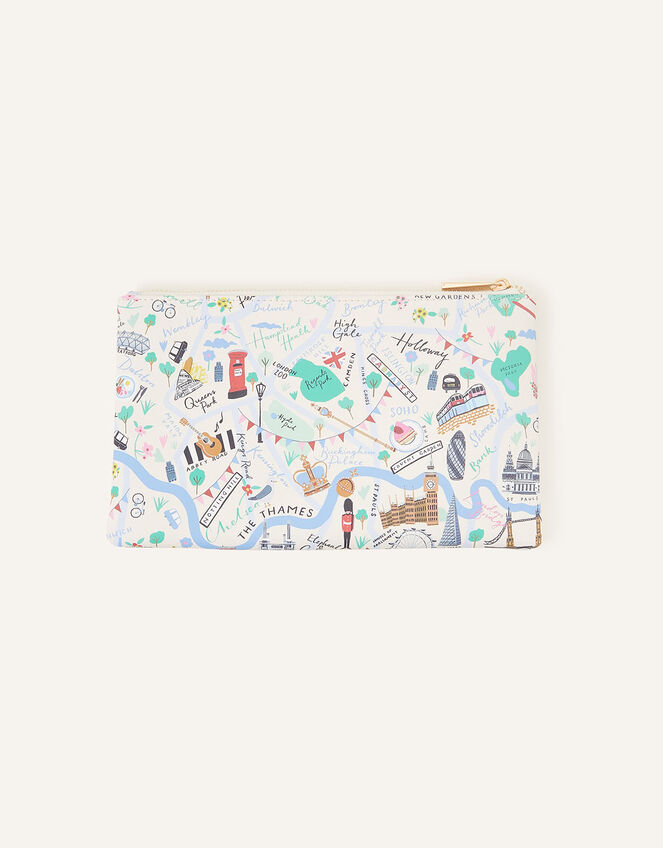 London Print Pencil Case, , large