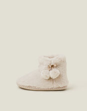 Super Soft Slipper Boots, Cream (CREAM), large