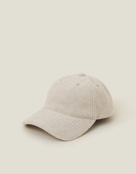 Brushed Baseball Cap, Natural (NATURAL), large