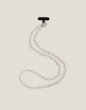 Faux Pearl Bead Phone Strap, , large