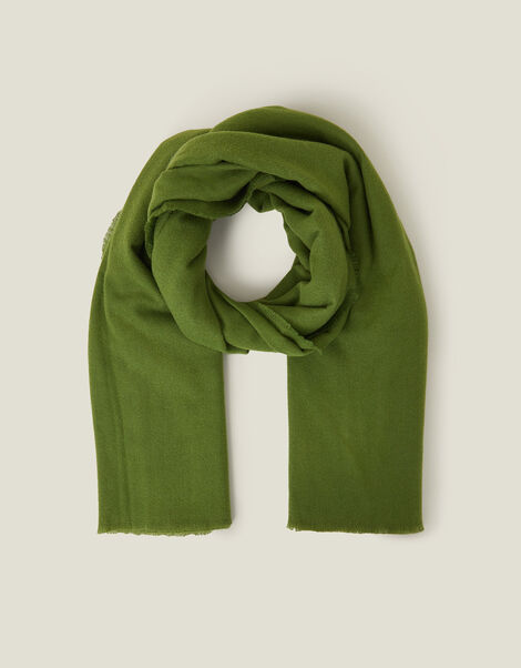 Super Soft Blanket Scarf, Green (LIGHT GREEN), large