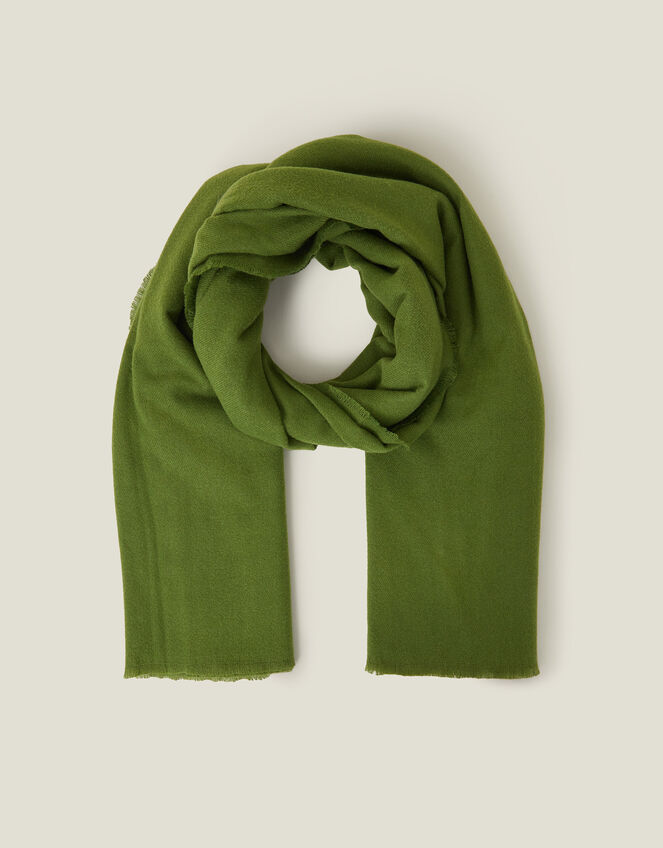 Super Soft Blanket Scarf, Green (LIGHT GREEN), large