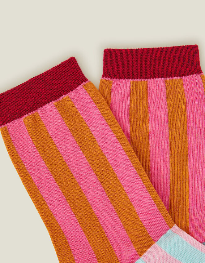 Circus Stripe Socks, , large