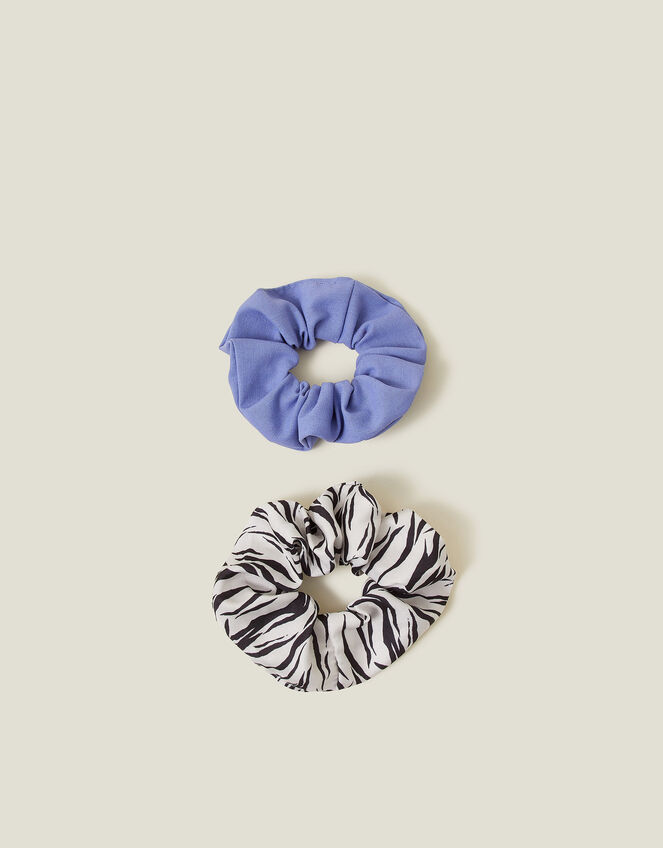 2-Pack Zebra Scrunchies, , large